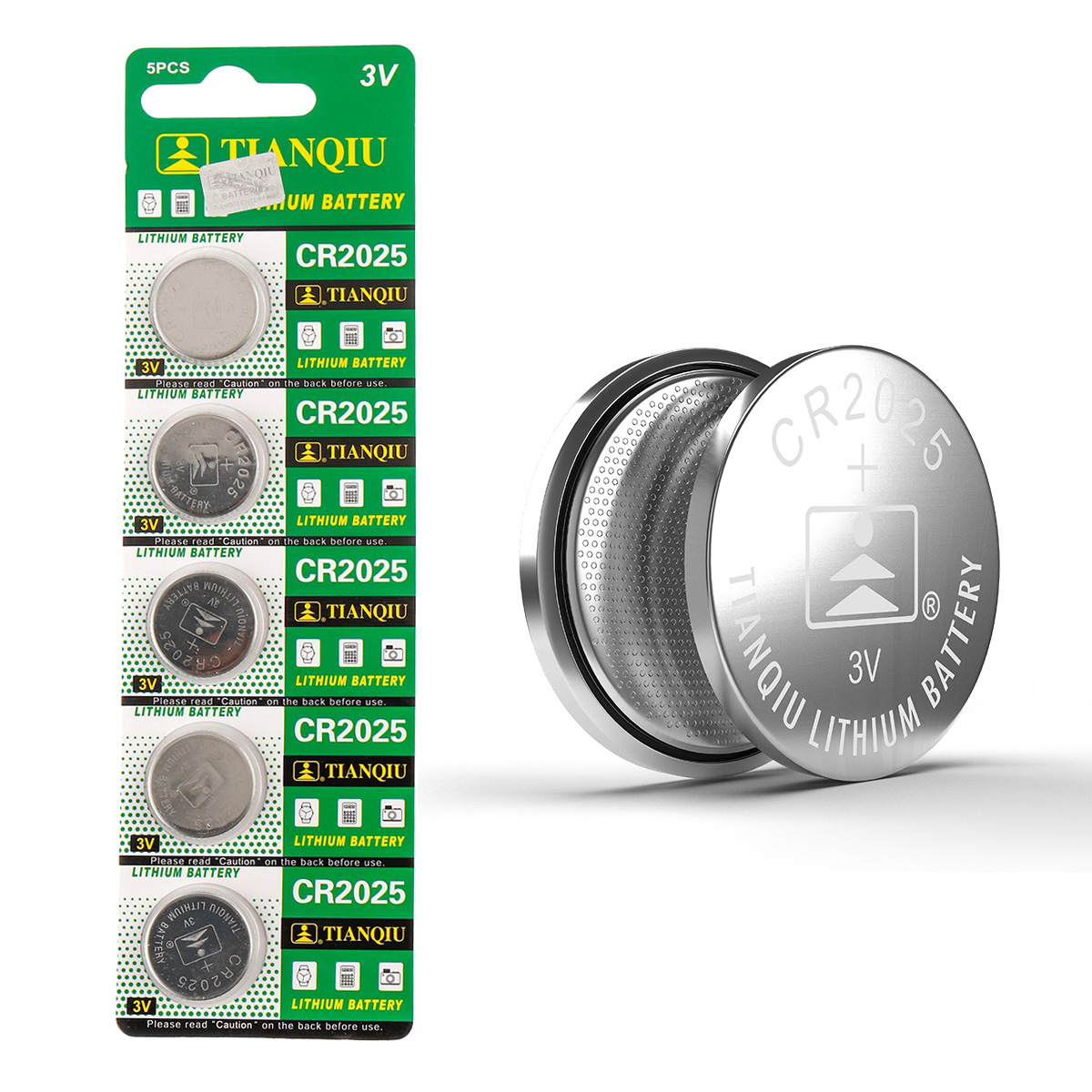 CR2025 Lithium Coin Cell Battery