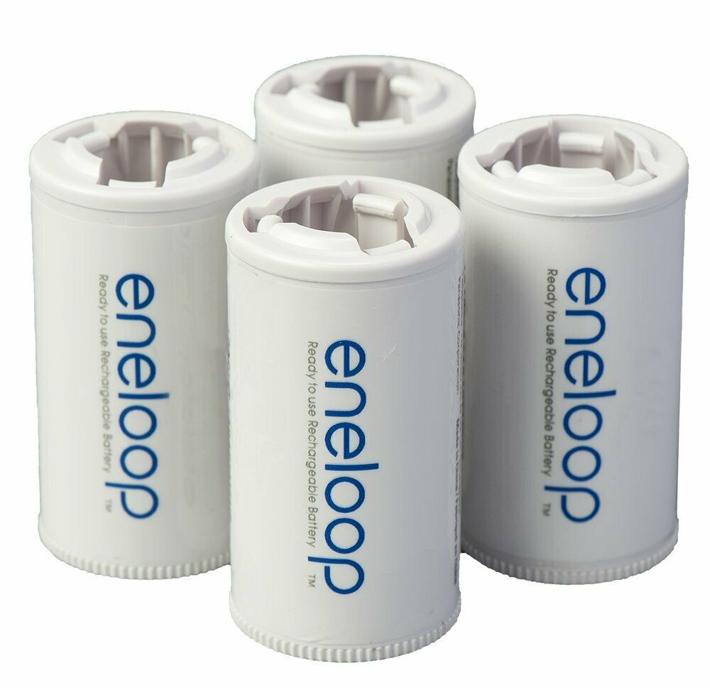 Panasonic BK-4MCCA4BA eneloop AAA 2100 Cycle Ni-MH Pre-Charged Rechargeable  Batteries, 4-Battery Pack