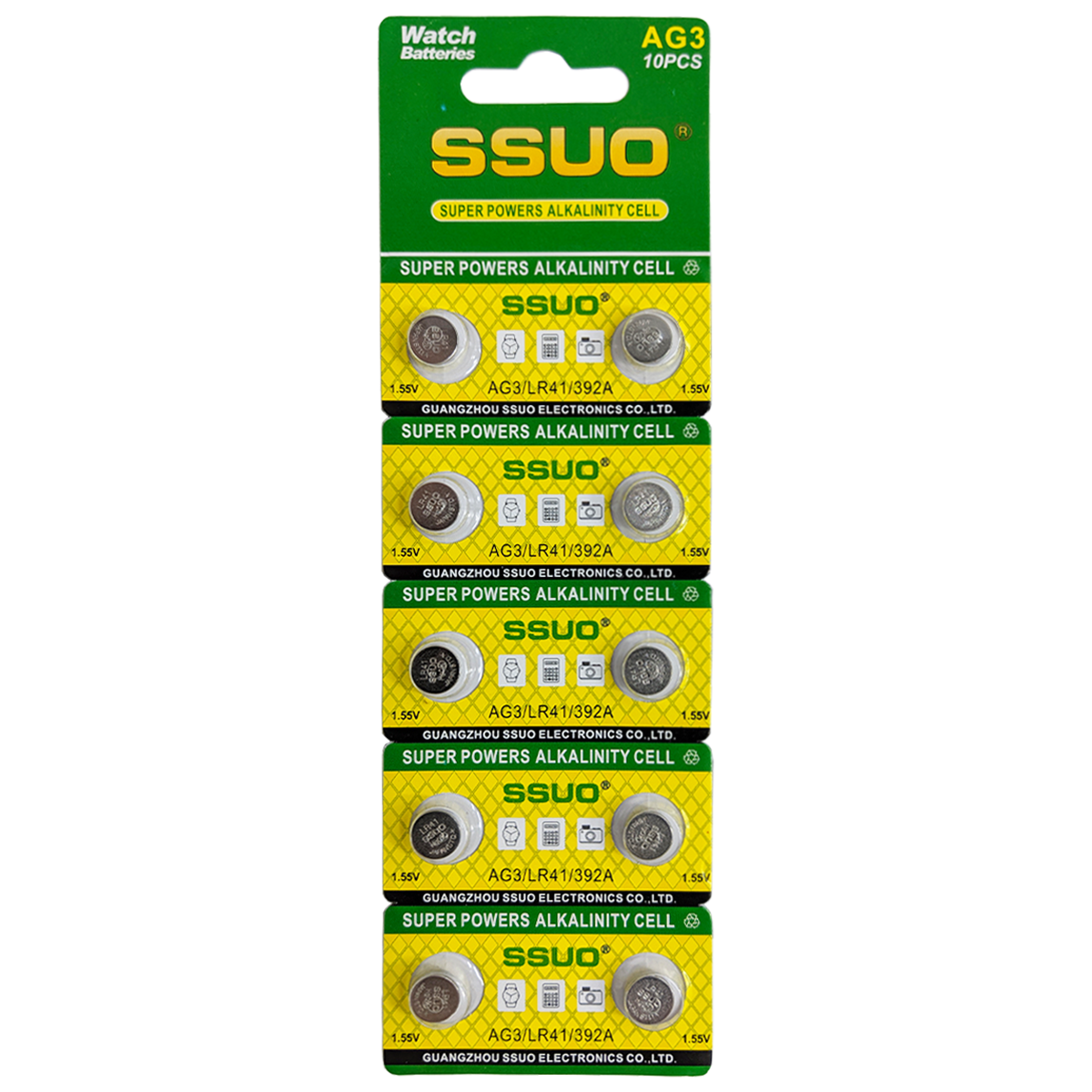 LR41 192 (10 piece) 192 AG3 LR736 392 New Alkaline Battery for Thermometer  Watch