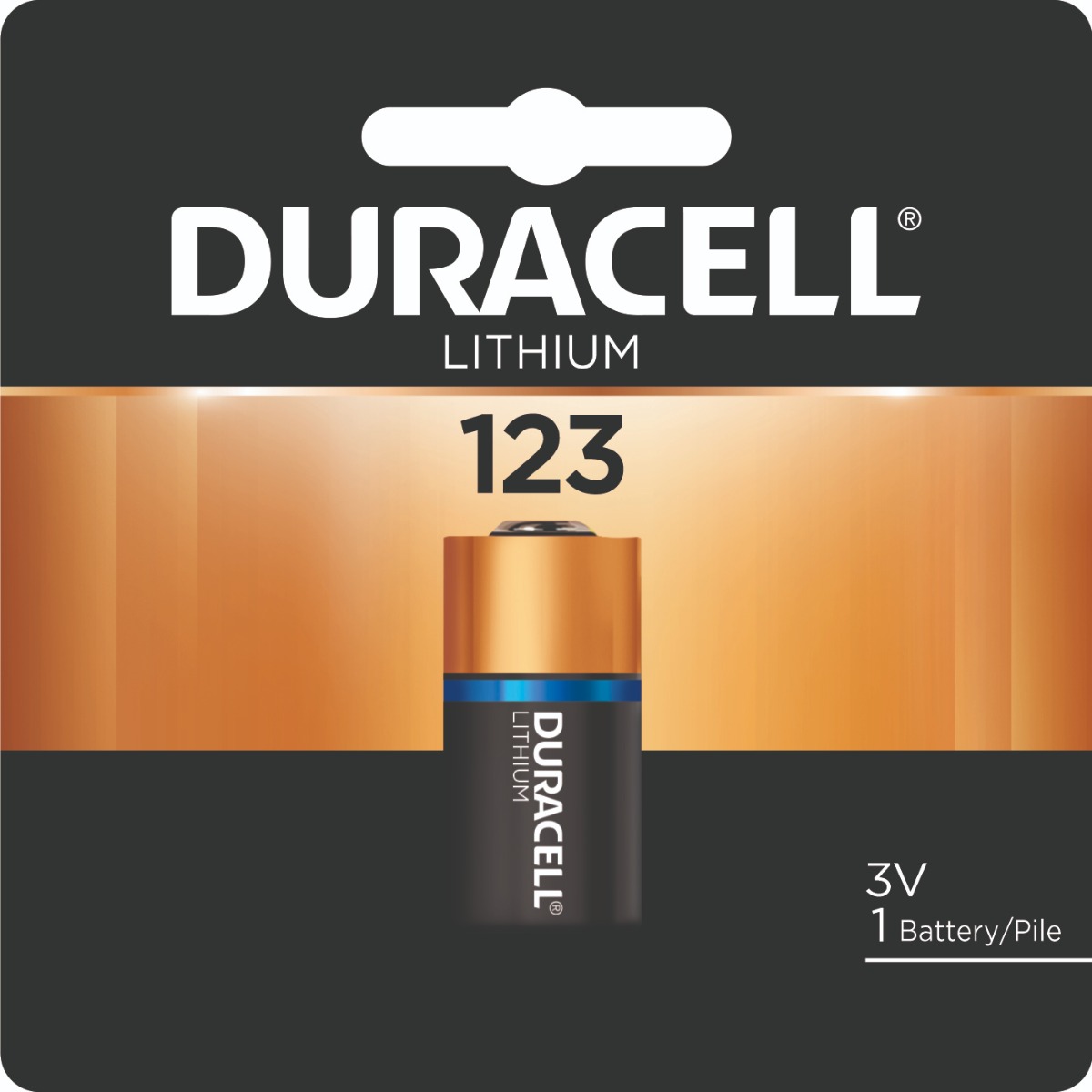 Exell 3V 1700mAh Highest Capacity CR123A Lithium Battery Replaces DL123A,  EL123AP, SF123A