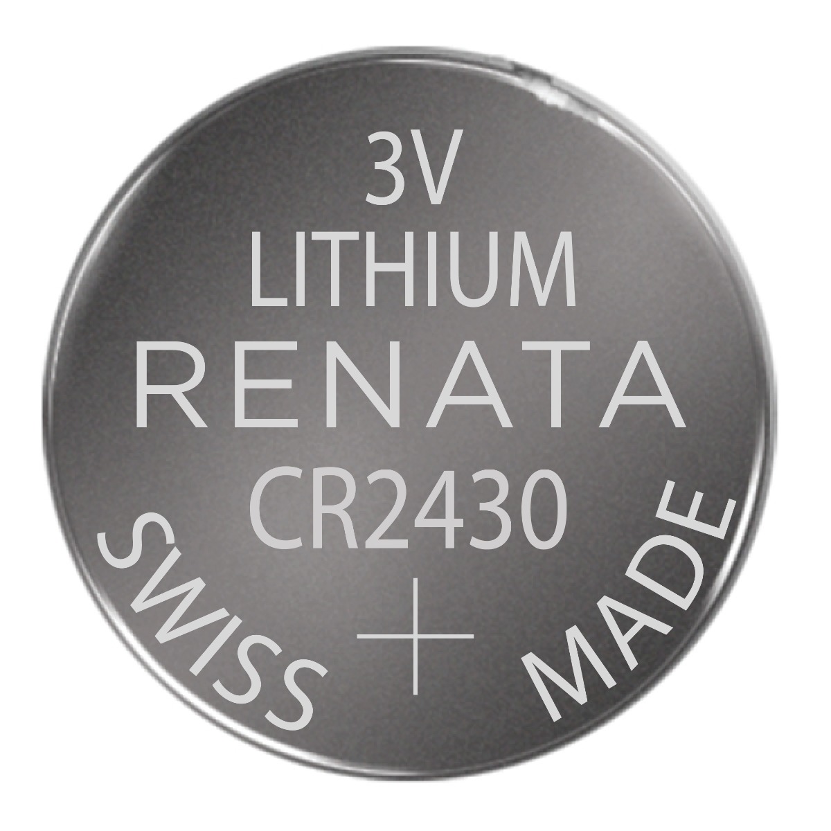 Renata CR2430 Cell Battery, Bulk
