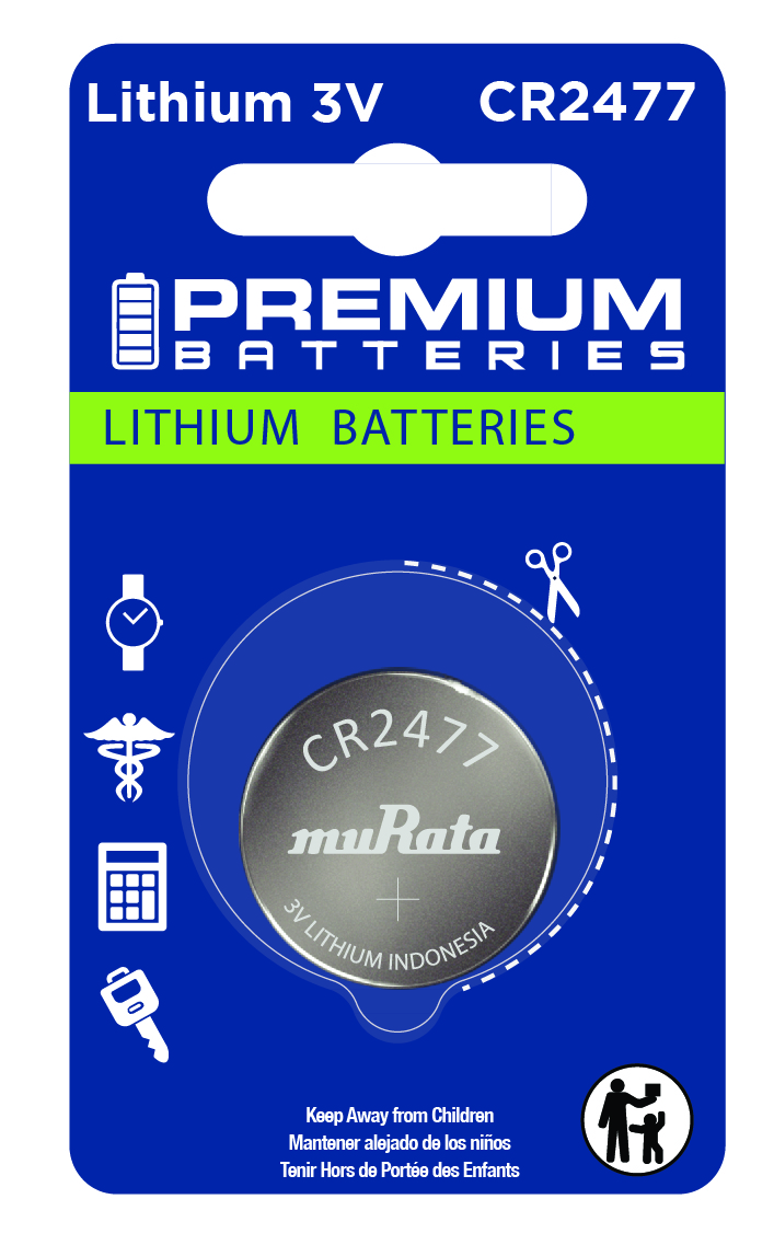CR2477 - Multicomp - Battery, Coin Cell, 3 V