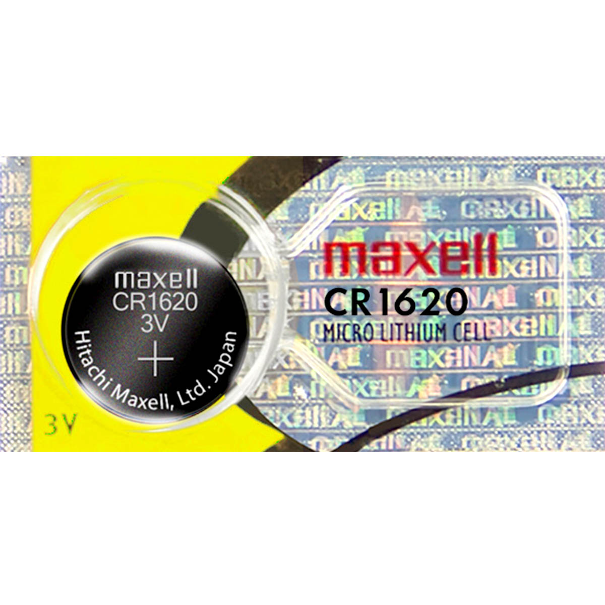 Maxell CR1620 Lithium Battery, All India Delivery