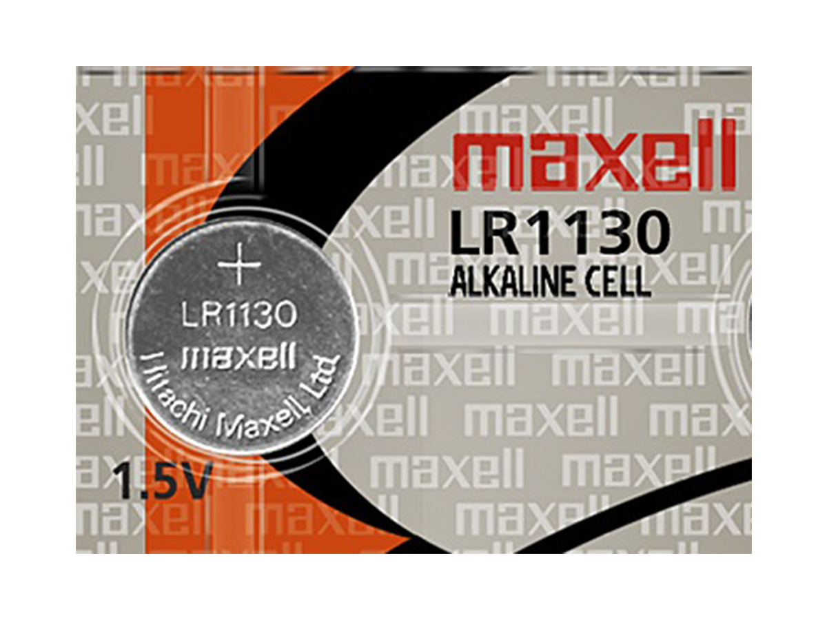 Verdraaiing Storen Hervat Maxell LR1130 (189) Alkaline Button Cell Battery, 1 battery