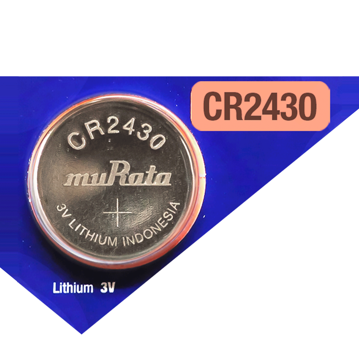 Murata CR2430 Battery 3V Lithium Cell (1 (formerly SONY)