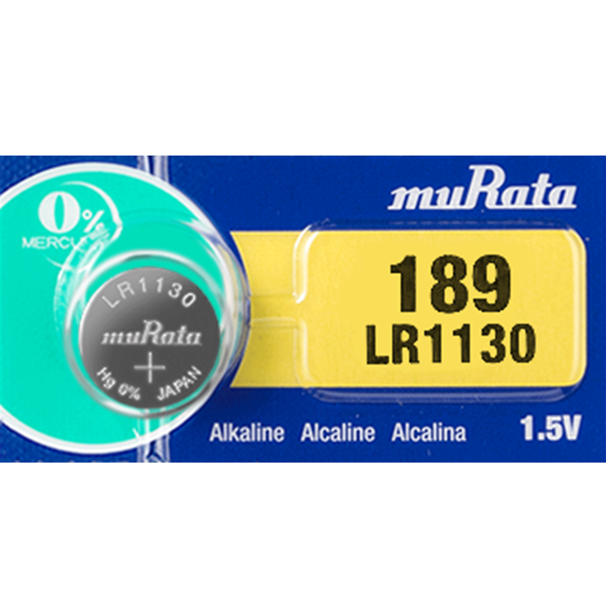 AG10 / LR1130 Alkaline Button Watch Battery 1.5V - 2 Pack - FREE SHIPPING!
